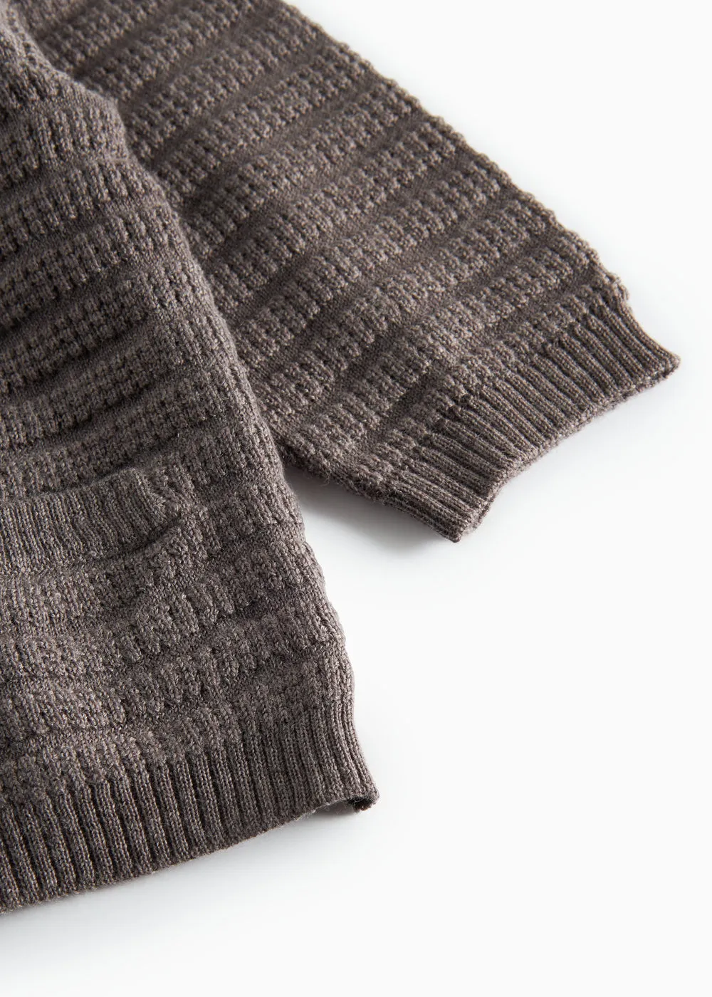 MarMar Taki cardigan Dusty Brown merino