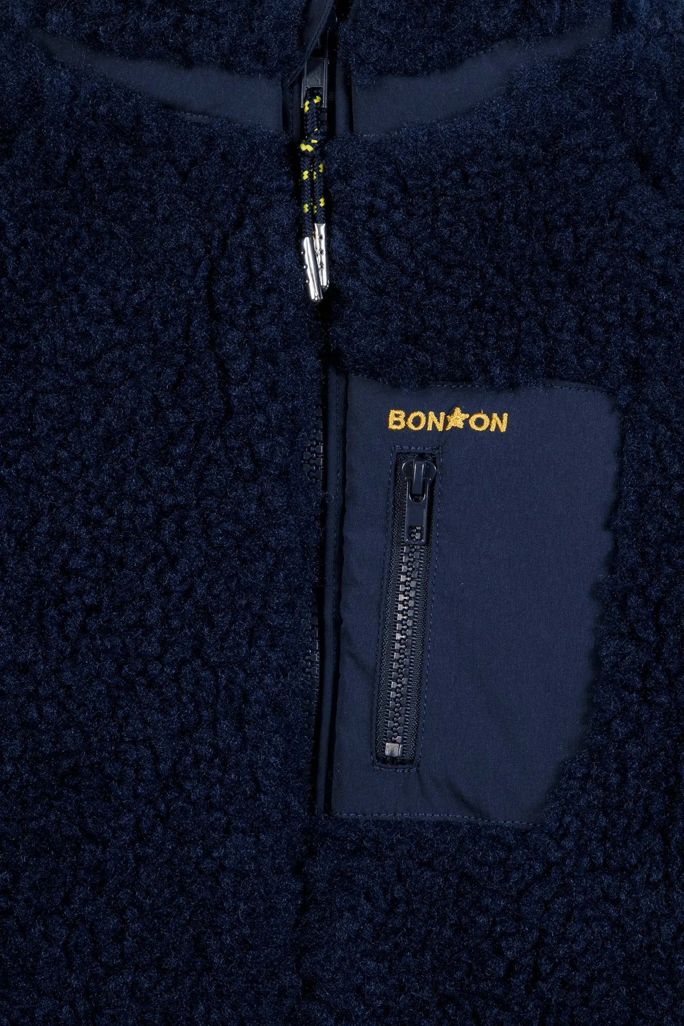 Bonton Pao sailor blue sherpa jakke til børn