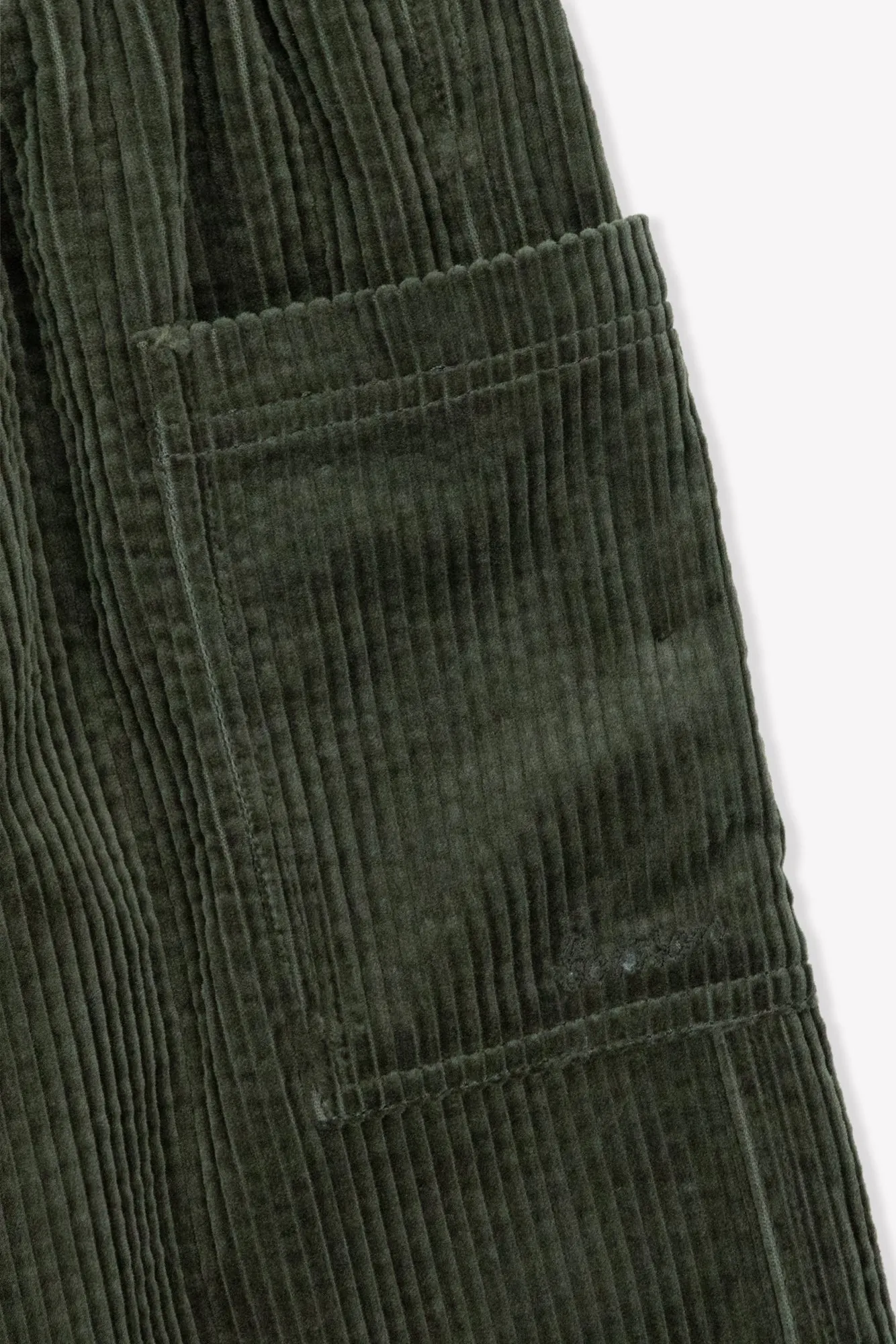 Bonton Lauren bukser kaki velour elastiktalje