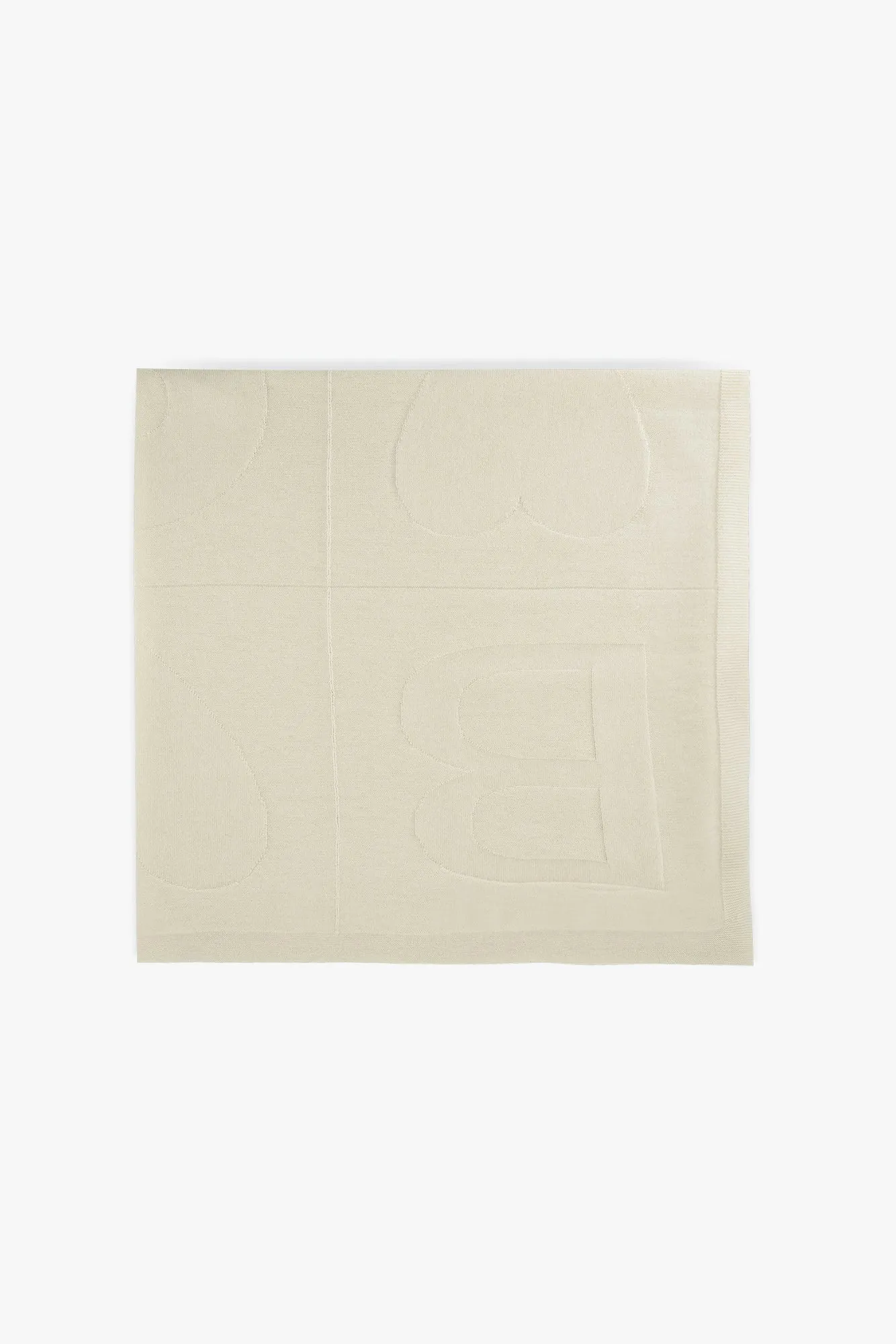 Bonton La Couverture babytæppe ecru merinould