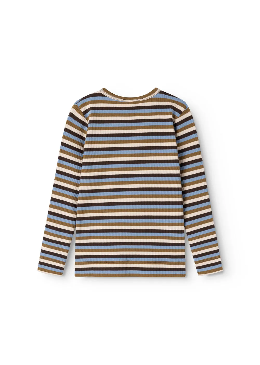 MarMar Plain Tee LS t-shirt Stripes modal strækbar