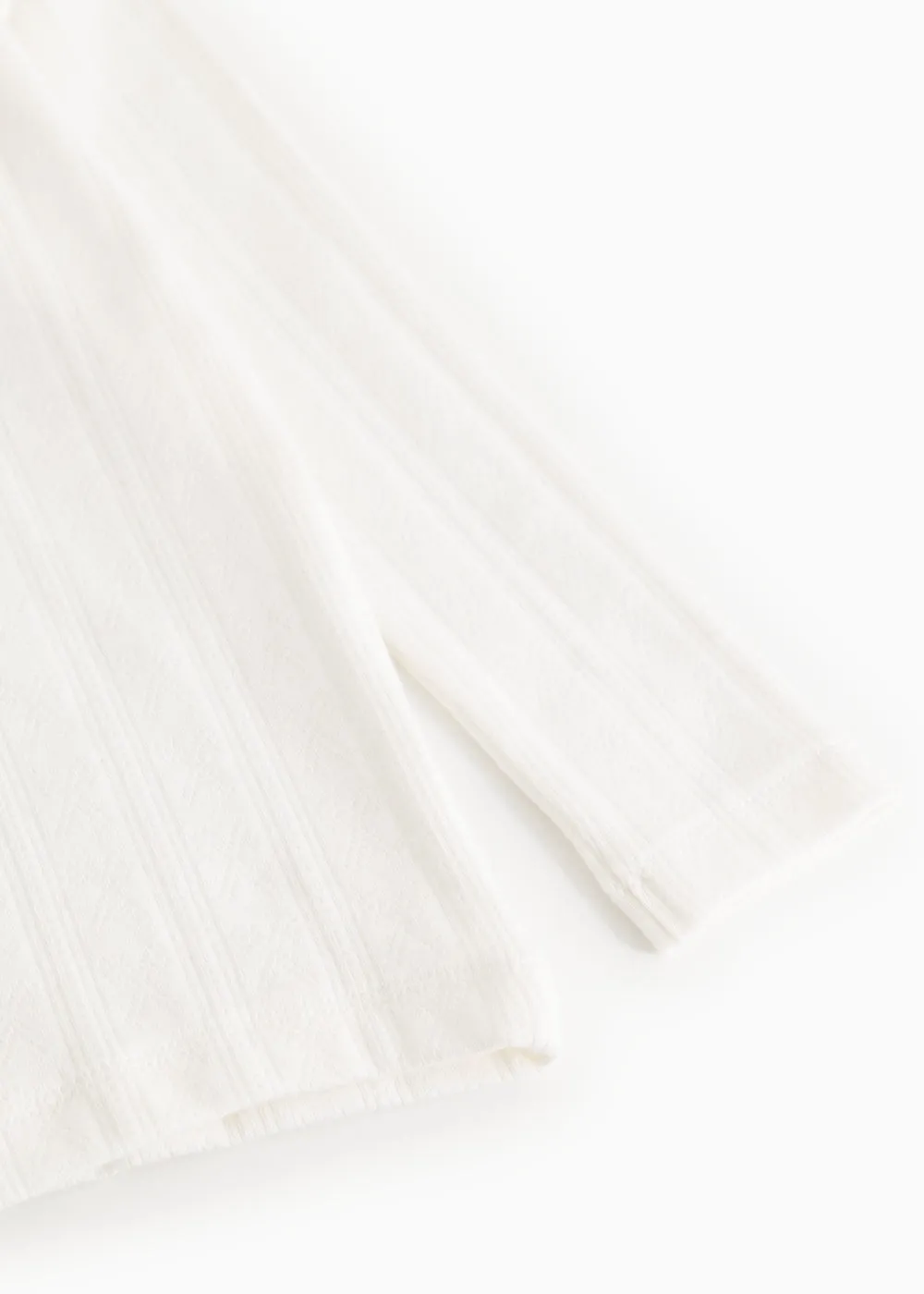 MarMar Tamra T-shirt Gentle White pointelle