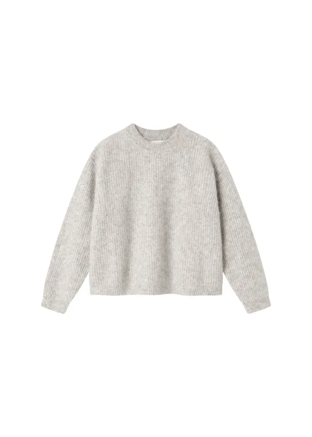 MarMar Trixa W strikbluse Morning Dew Mel. mohair