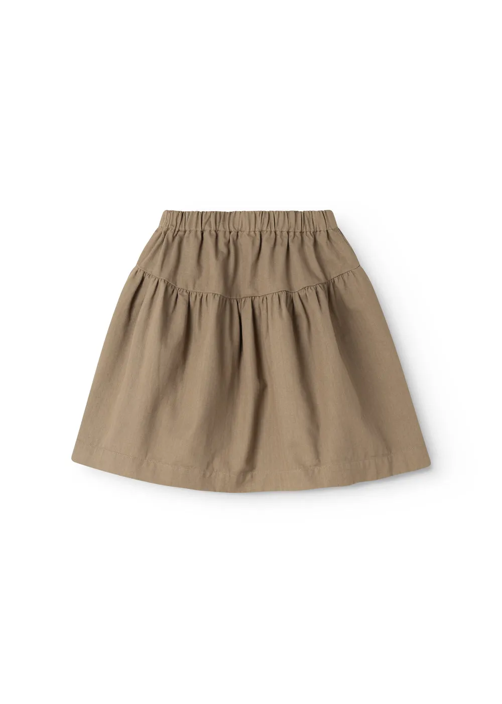 MarMar Sylvia L nederdel Mud brun twill