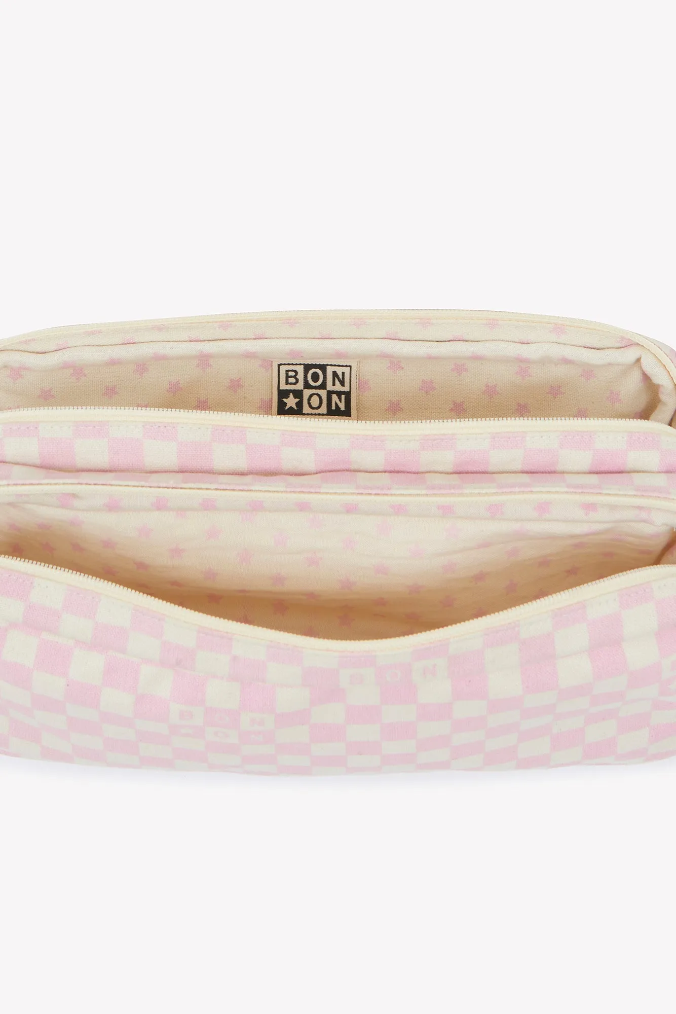 Bonton Damier Rose Clair penalhus ternet 22 cm