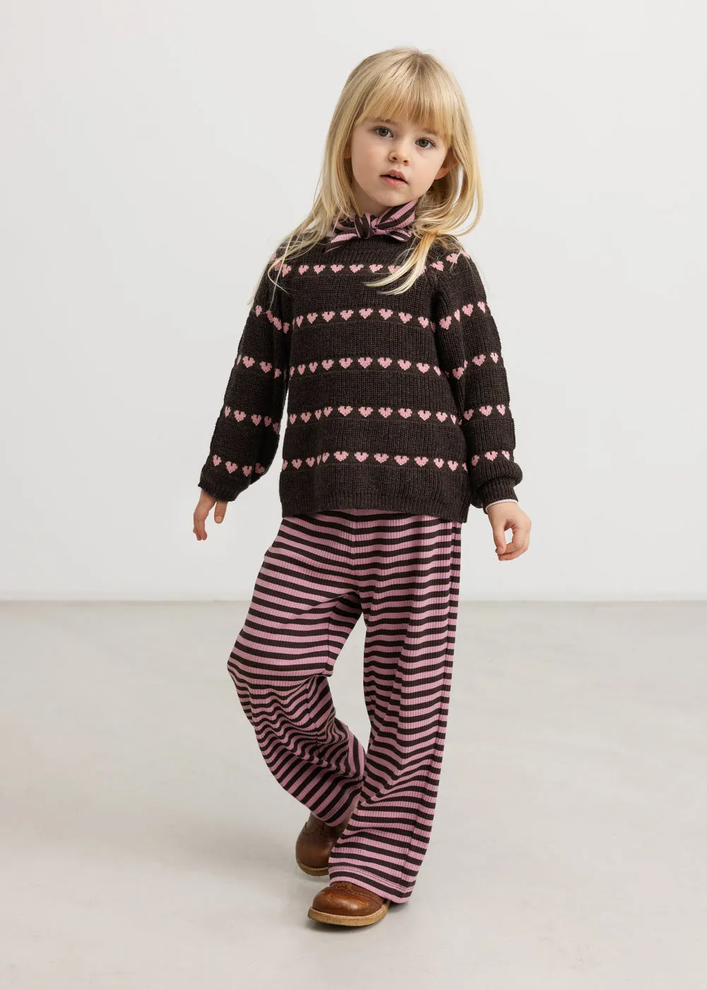 MarMar Pansi bukser Heather Stripe modal leggings