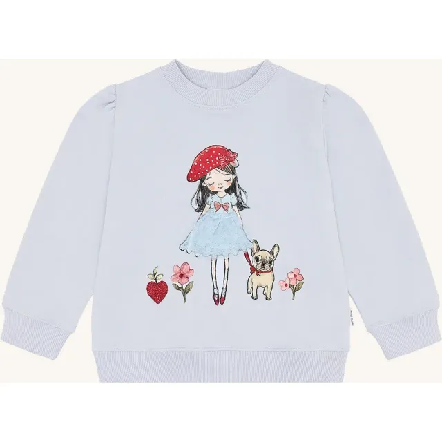 Hust & Claire Sicillia sweatshirt A Bit Blue