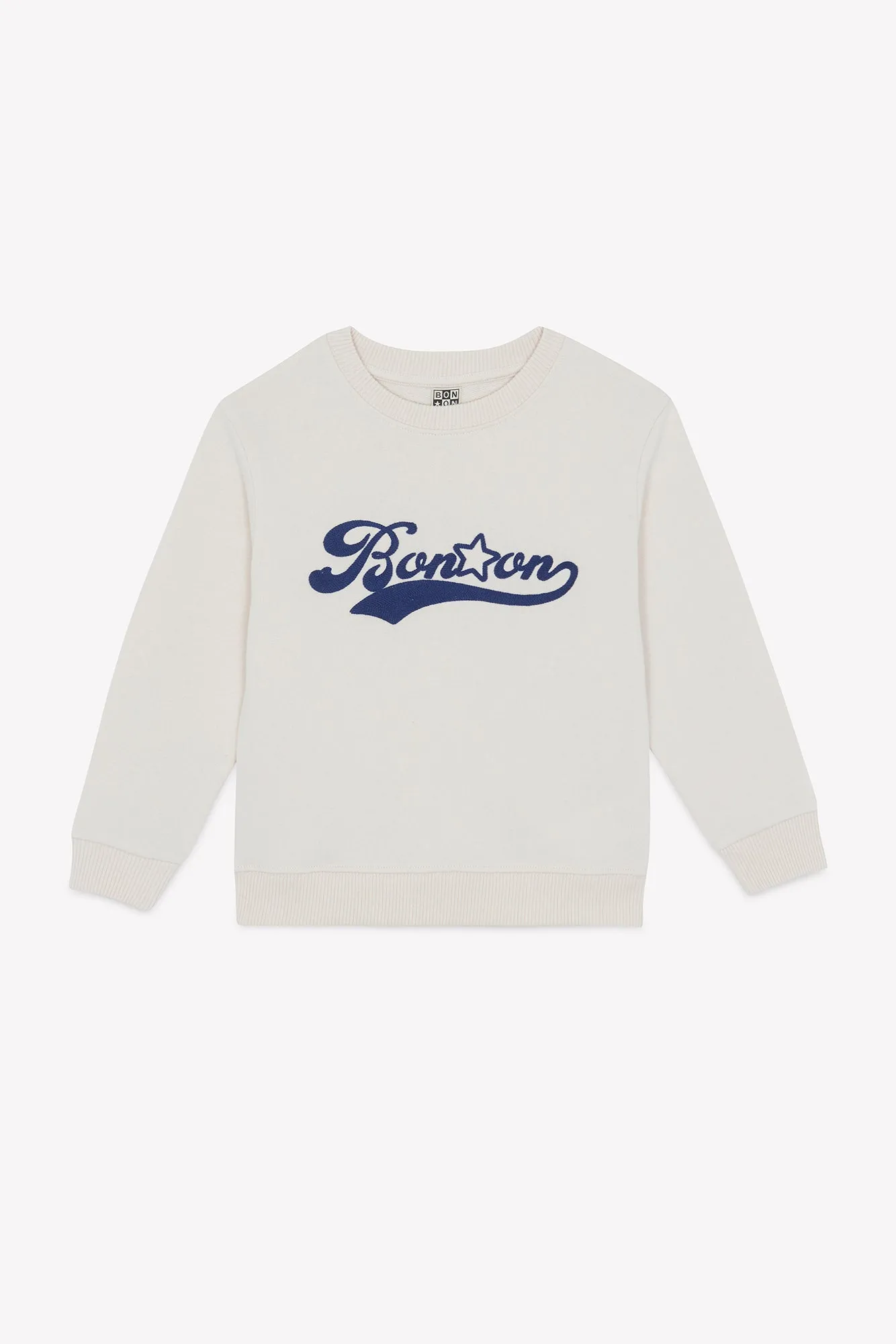 Bonton Smile Milk sweatshirt bomuld milk