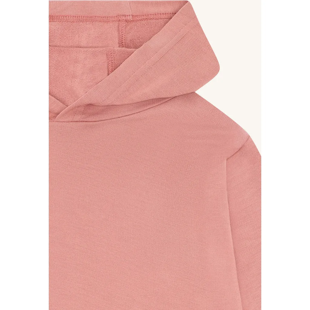 Hust & Claire Stinus Solid hoodie old rosie bambus