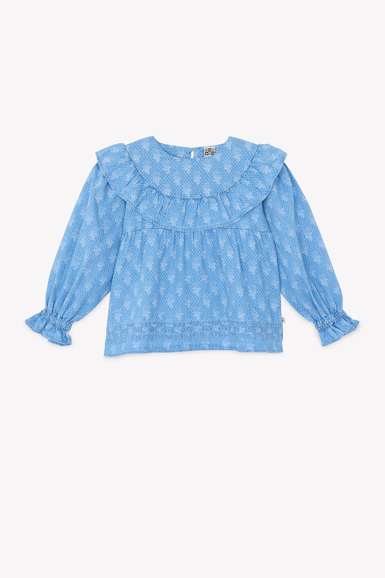 Bonton Mindy Mini Bandana bluse bomuld str 6A