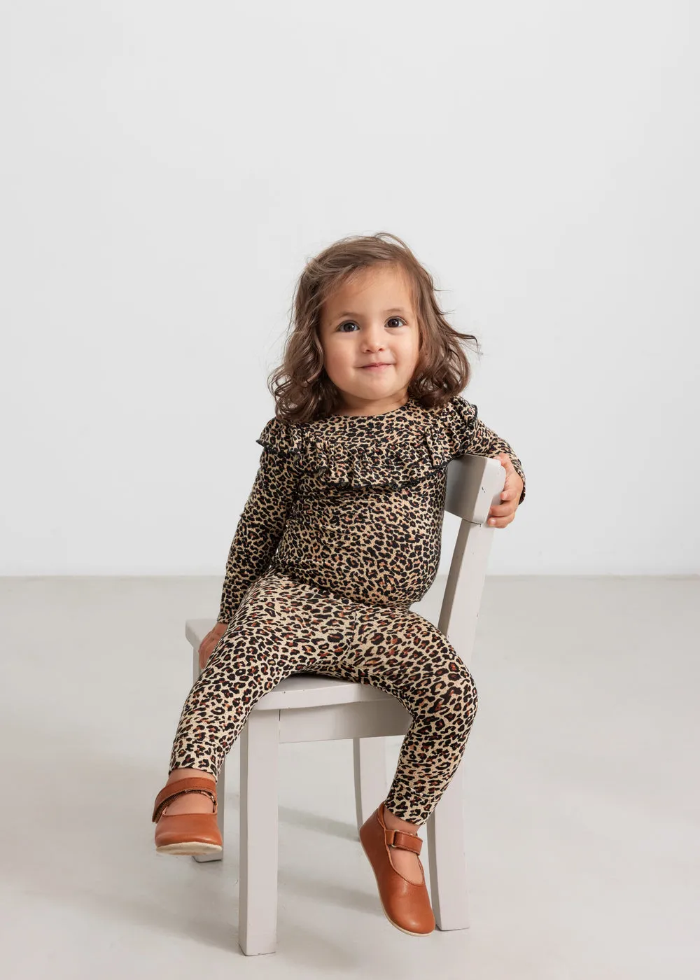 MarMar Leo Leg leggings Brown Leo leopard viskose