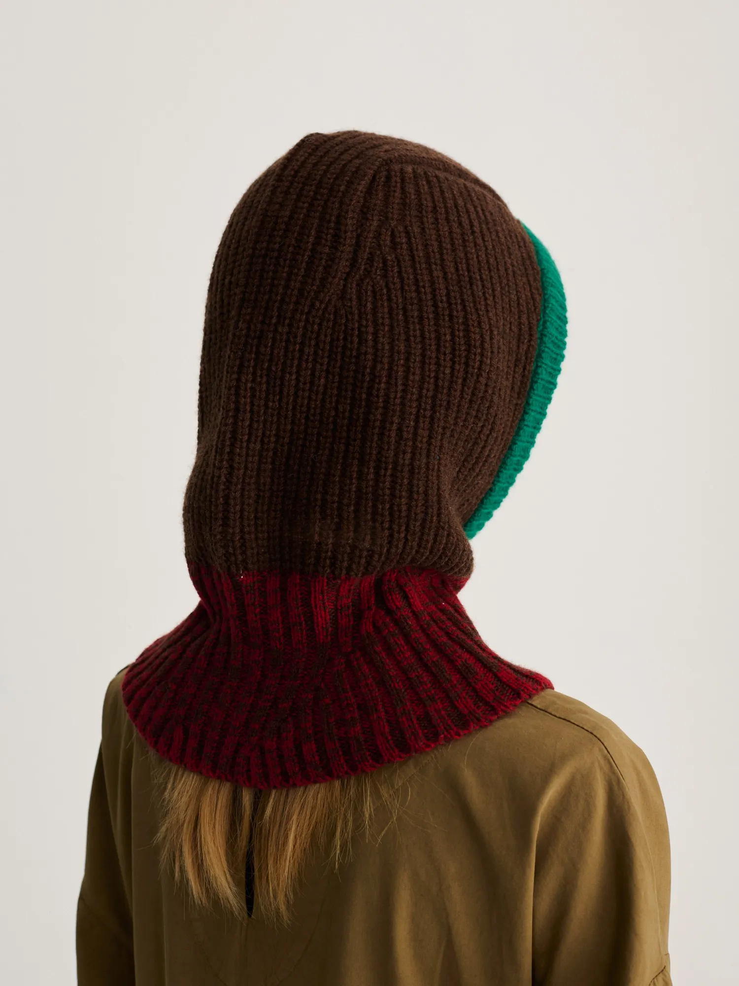 Bobo Choses Color Block elefanthue mørkebrun HEAD58
