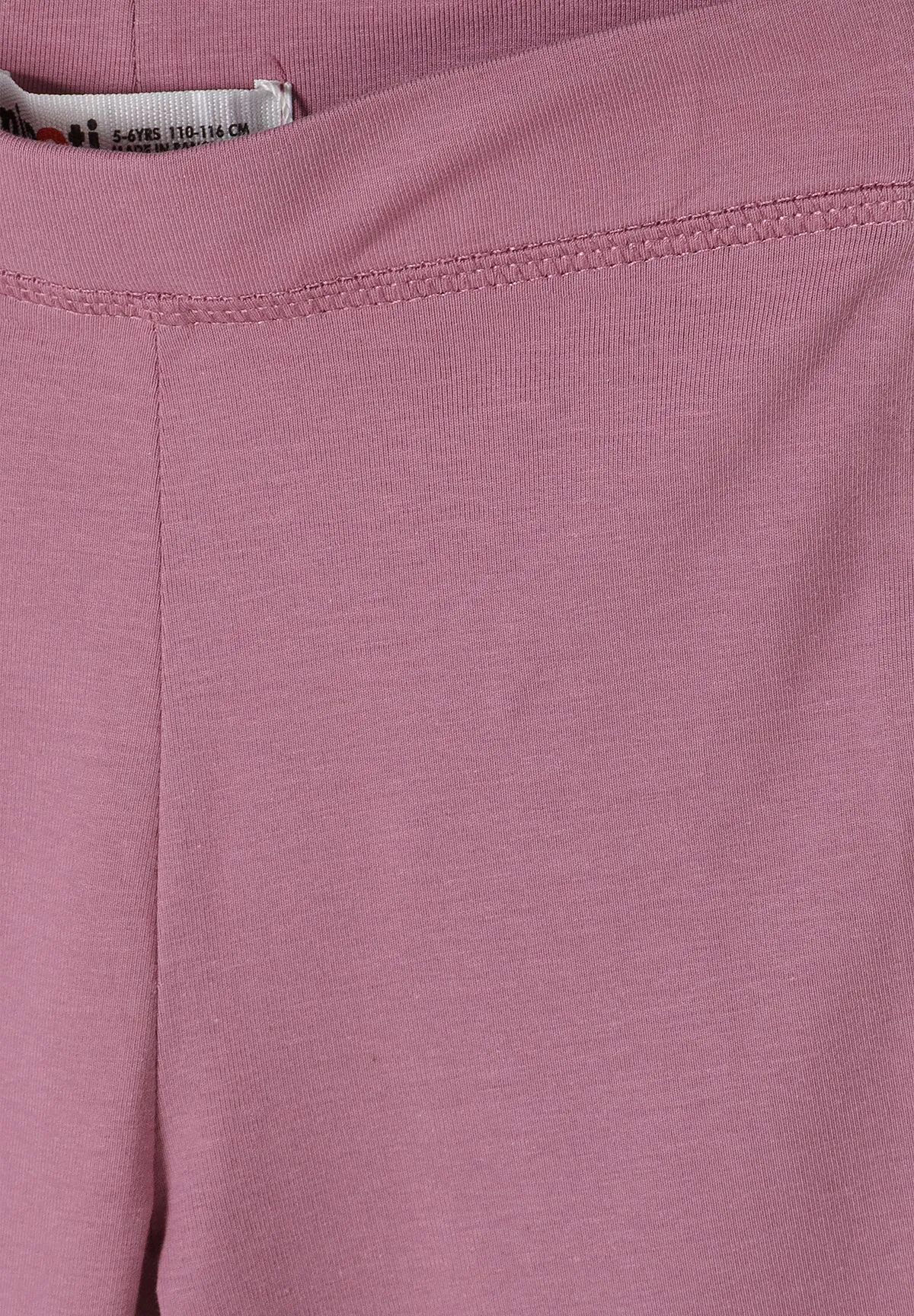 Minoti 45873 leggings piger 2-pak flare bomuld