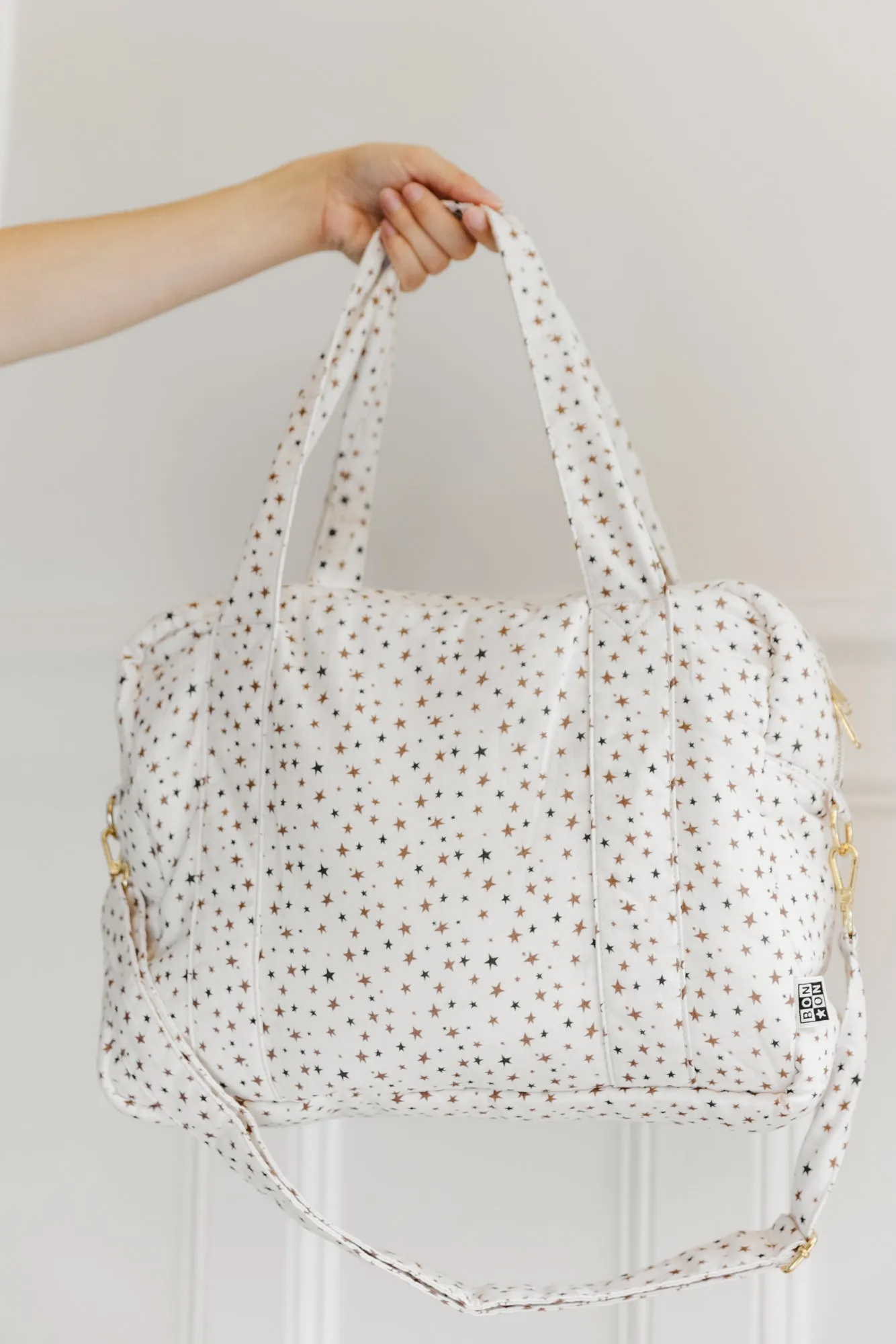 Bonton Baby Star pusletaske bomuld stjerneprint