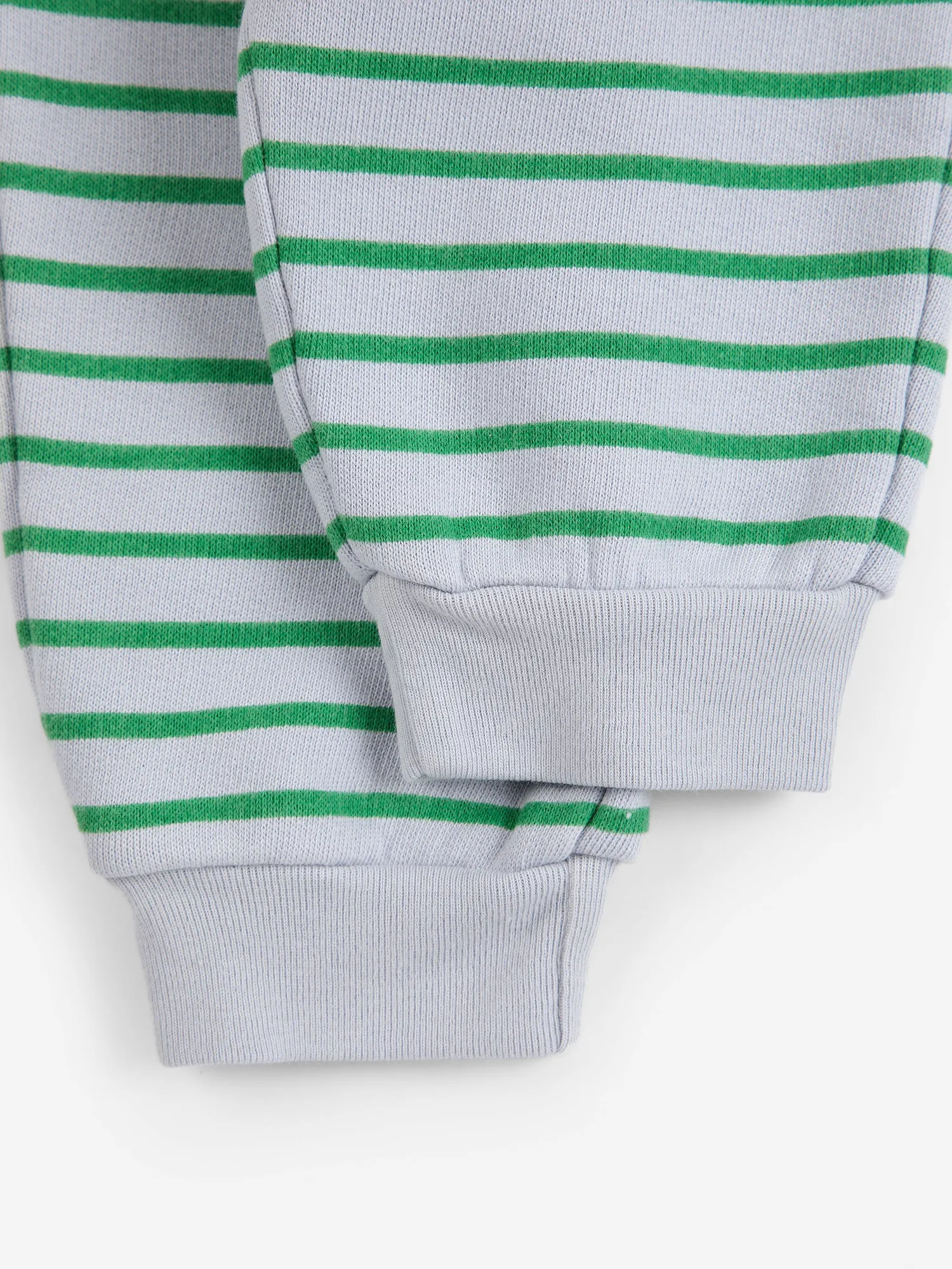 Bobo Choses Stripes joggingbukser baby grå økologisk