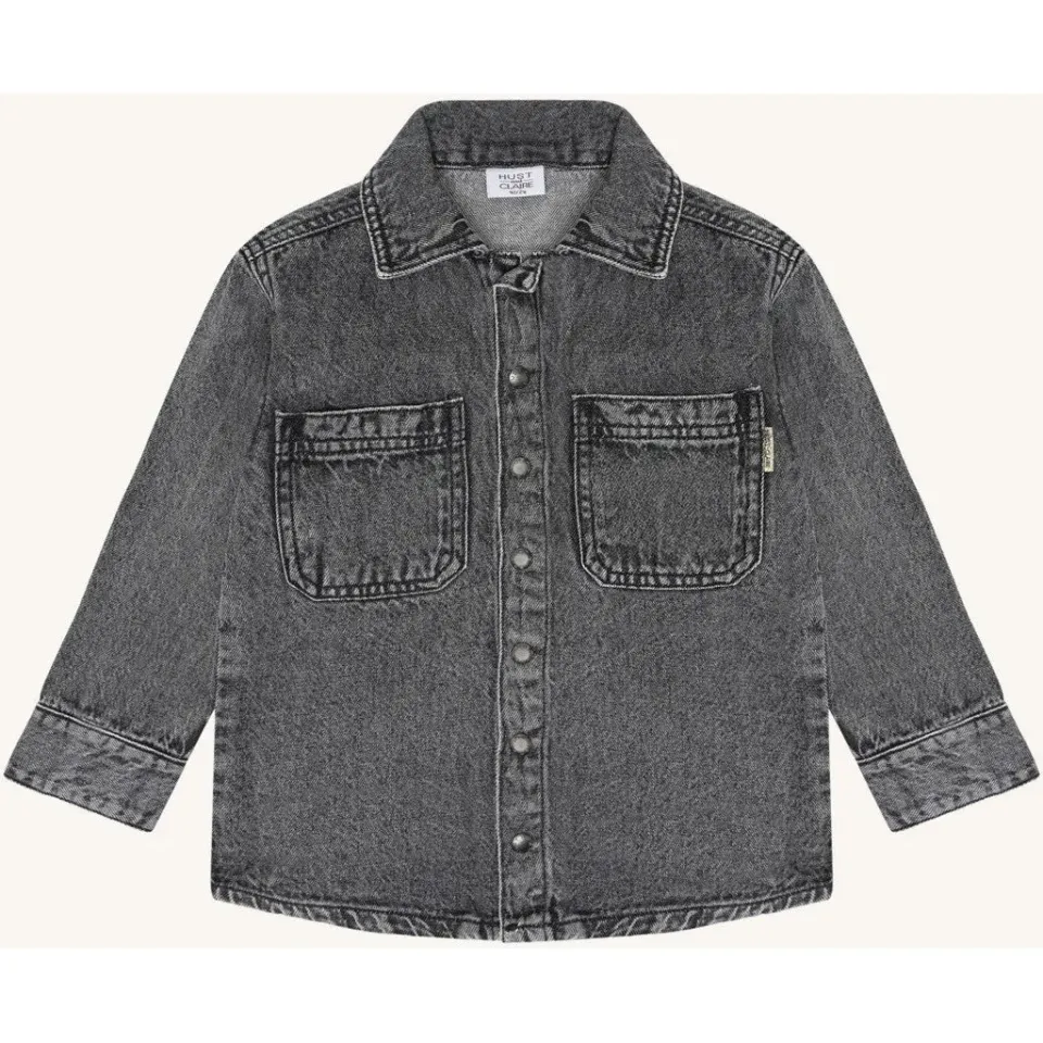 Hust & Claire HCJack denimskjorte grey denim bomuld