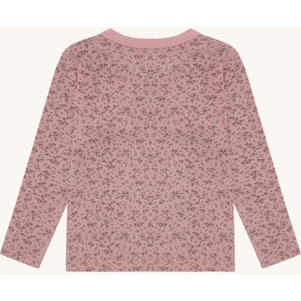 Hust & Claire HCAbba Tiny bluse heather uld bambus
