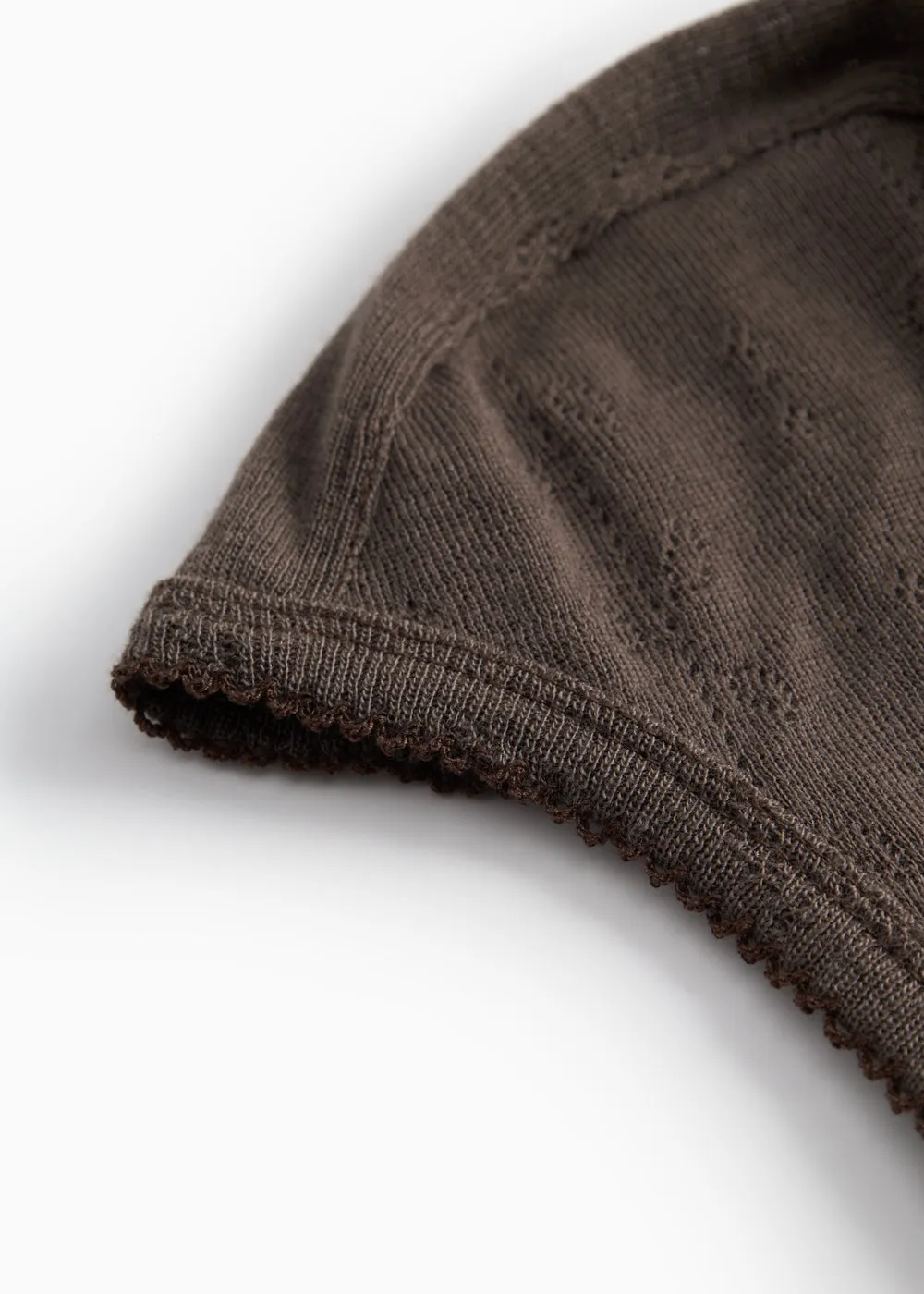 MarMar Hoody uld pointelle hue Terre