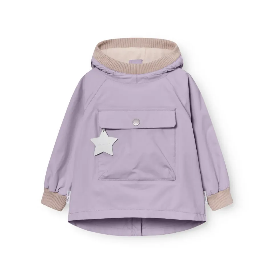 MINI A TURE MATBABYVITO anorak Cloud blue fleeceforet