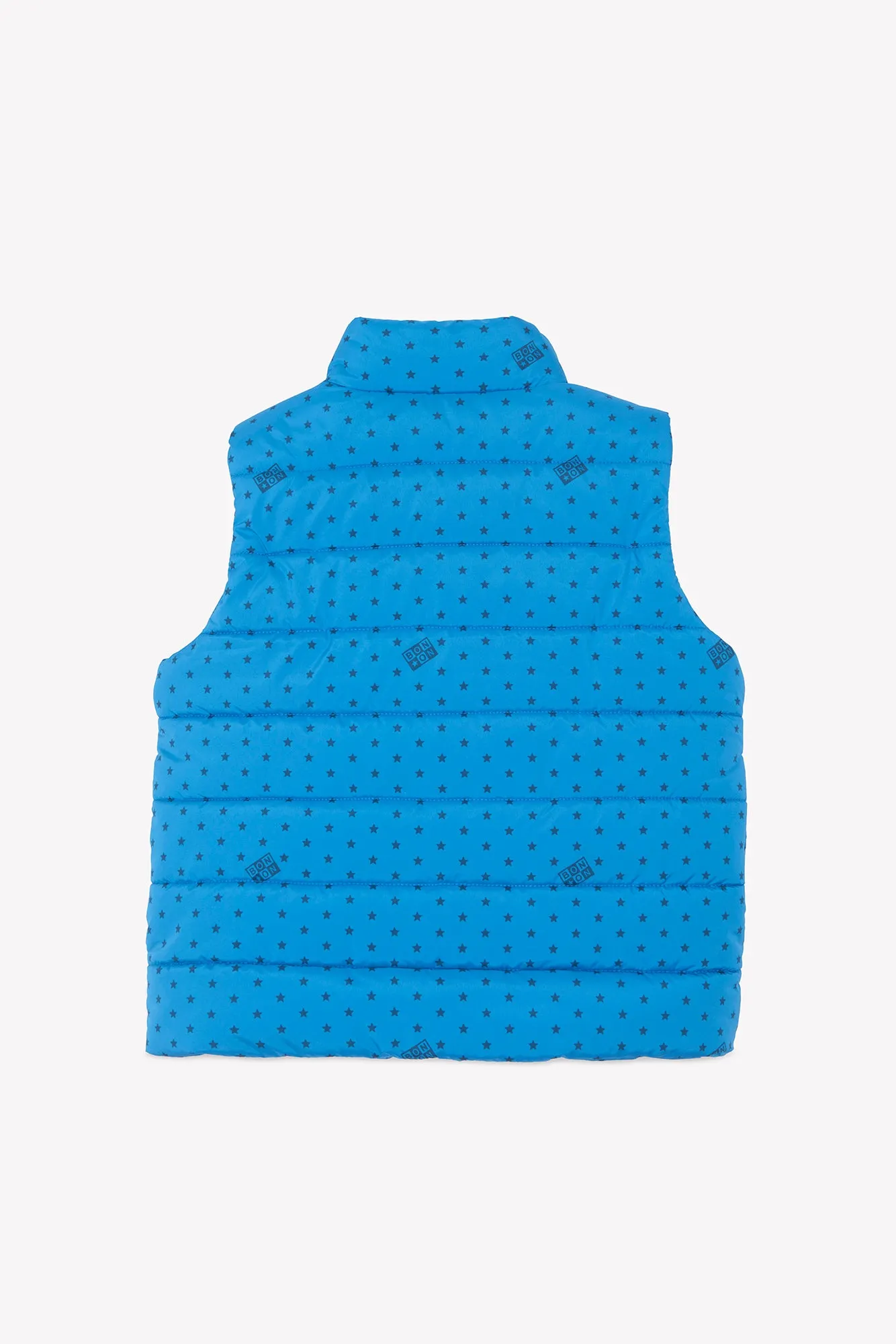 Bonton Nordic vest blå stjerner børn