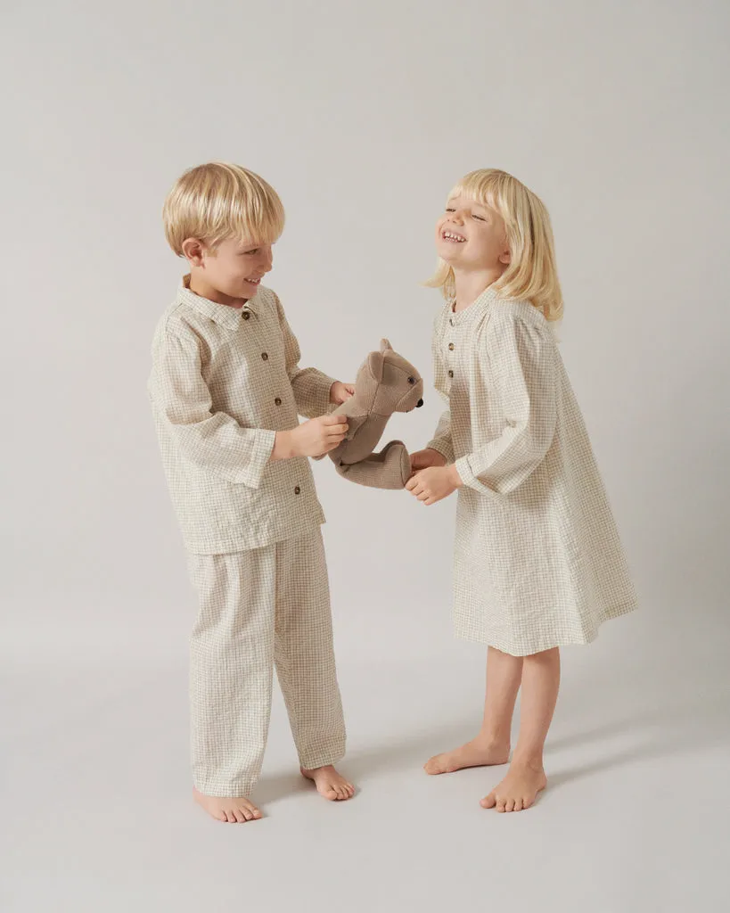 MarMar Pajama Set pyjamassæt Deep Lake Check