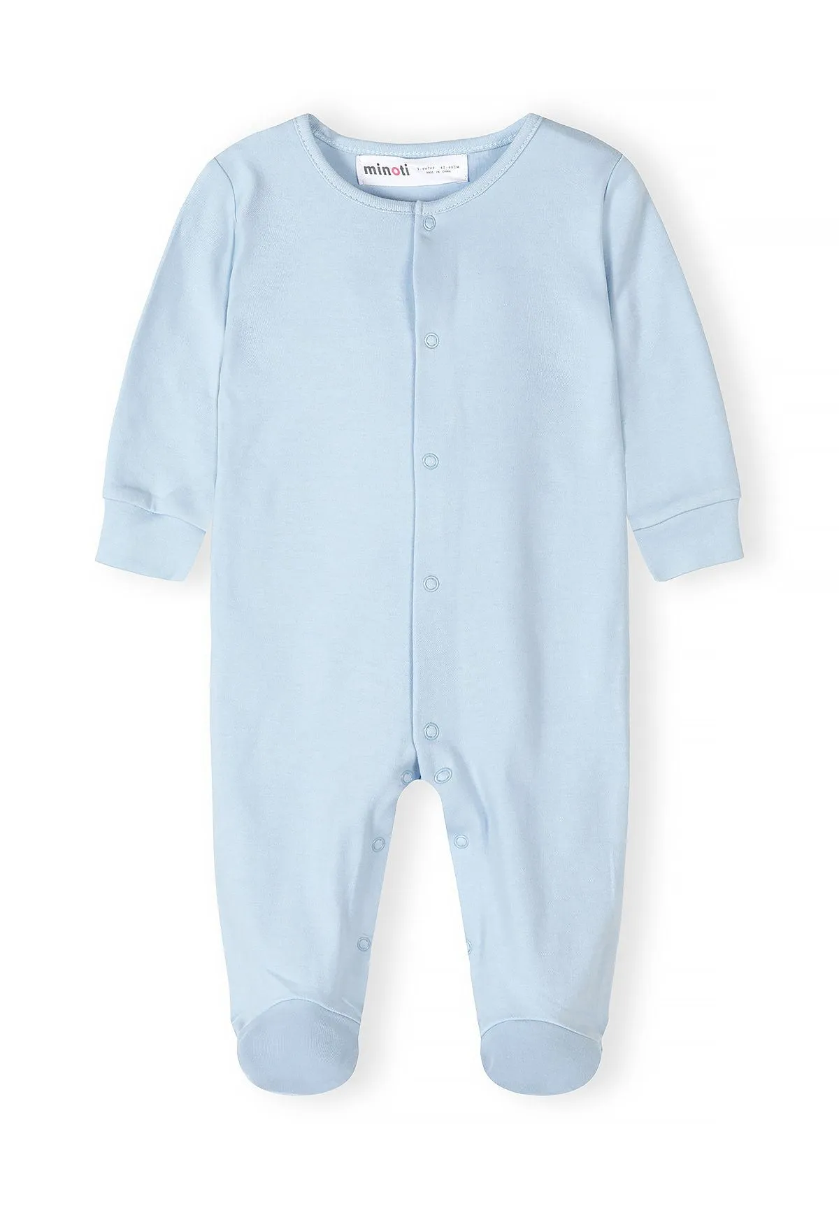 Minoti 44540 sparkdragt pastelblå 5-pak til baby
