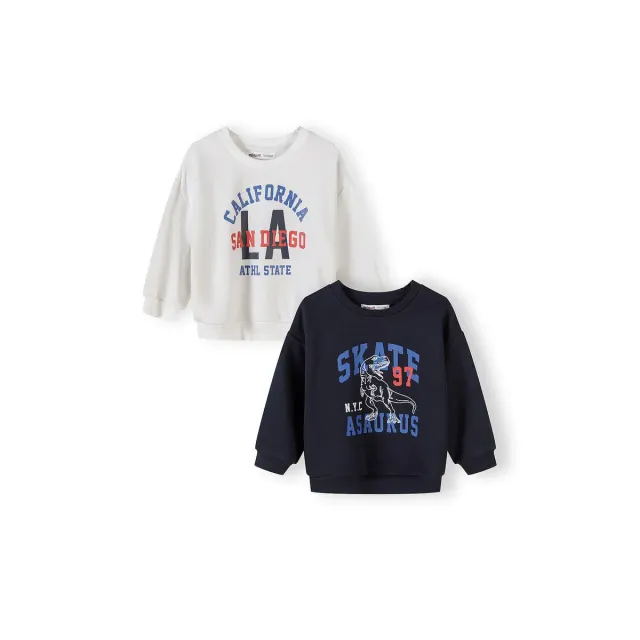 Minoti 44762 sweatshirt 2-pak til drenge