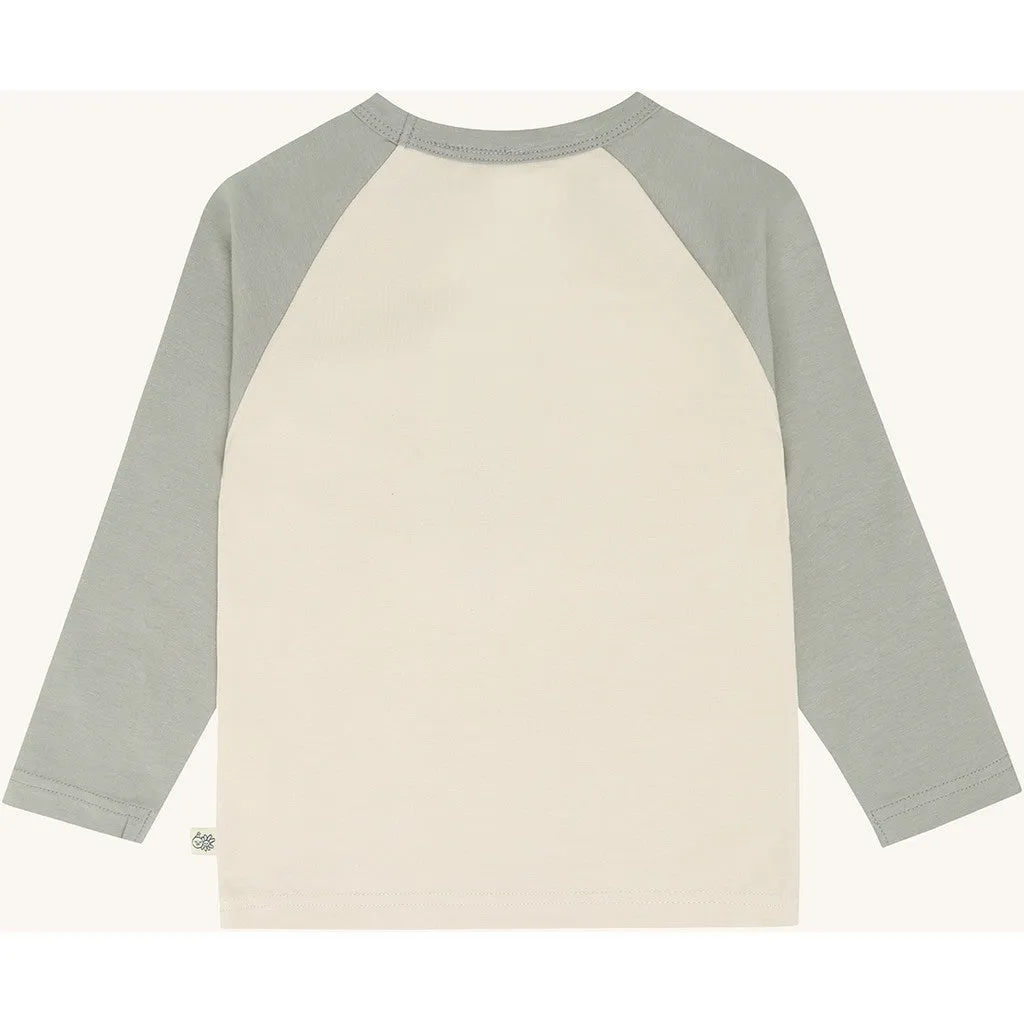 Hust & Claire HCAnton Helicopter bluse forest fog bomuld
