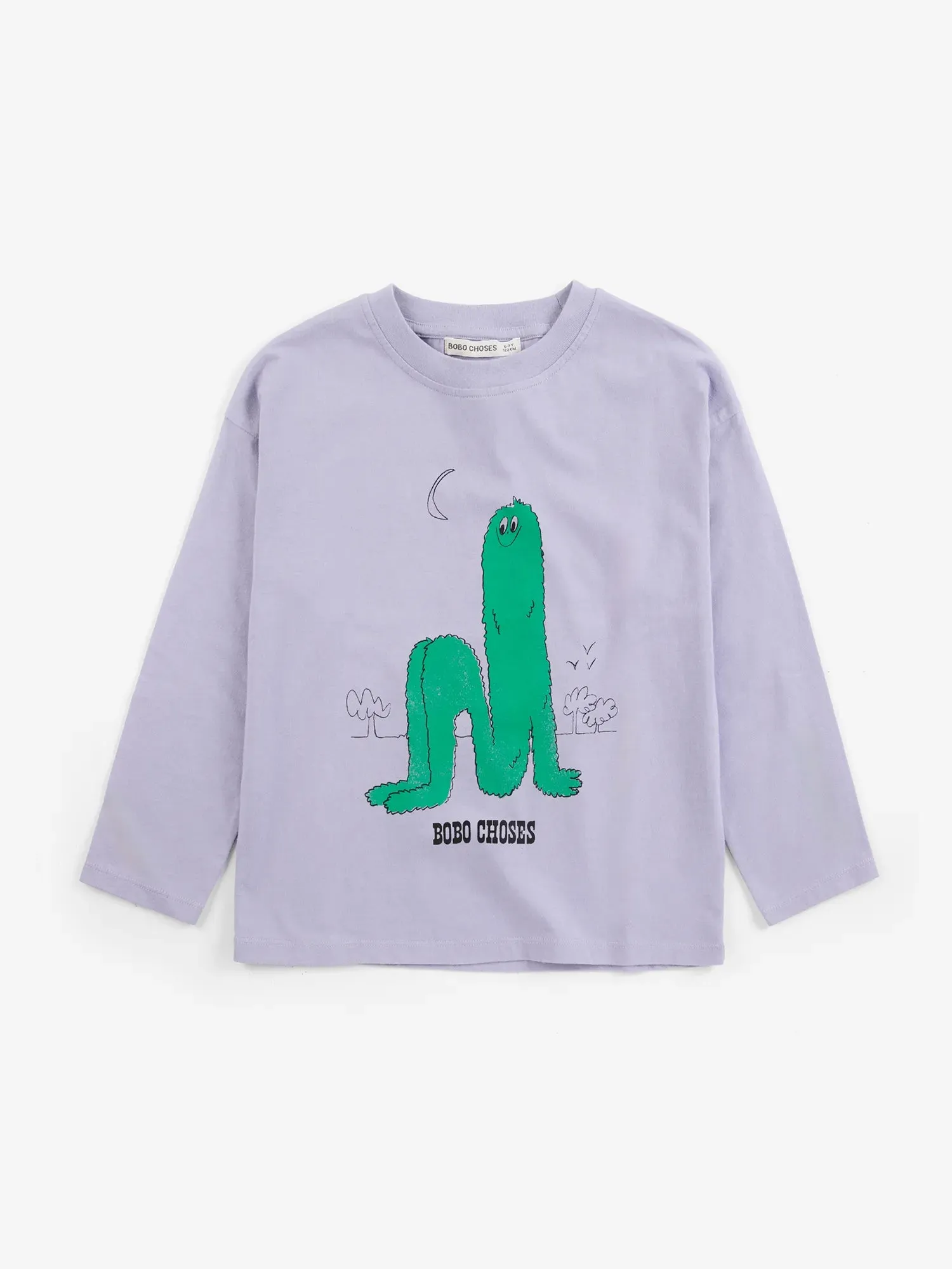 Bobo Choses Long Puff t-shirt lavendel 6-7 år