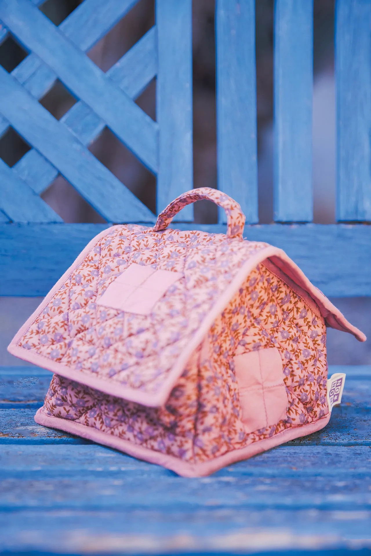Bonton Casa Foulfleur taske violet bomuld