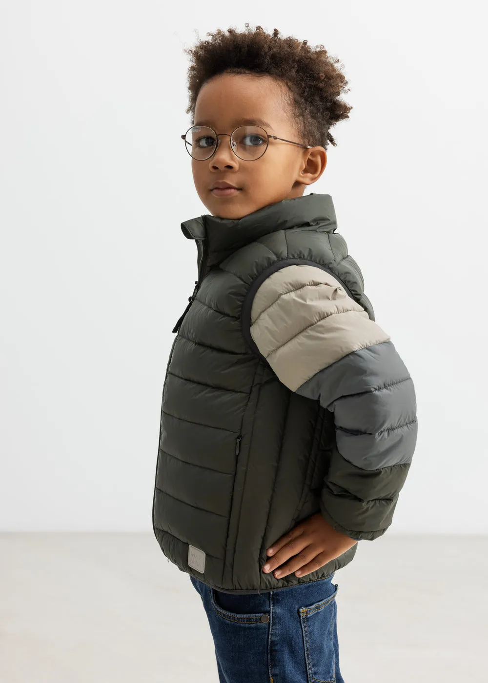 MarMar Owe Jacket vegansk dunjakke Coal Block sort