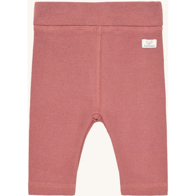 Hust & Claire HCLuca Pointelle bukser dry rose økologisk
