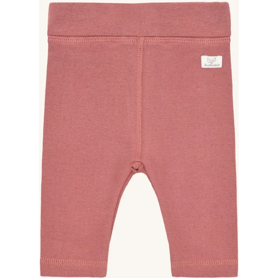 Hust & Claire HCLuca Pointelle bukser dry rose økologisk