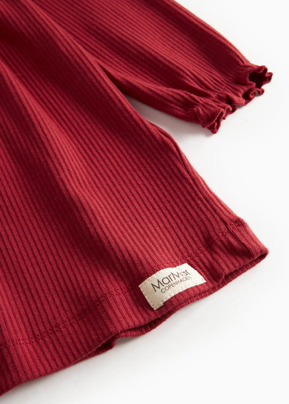 MarMar Dress Dikte kjole Hibiscus Red rib