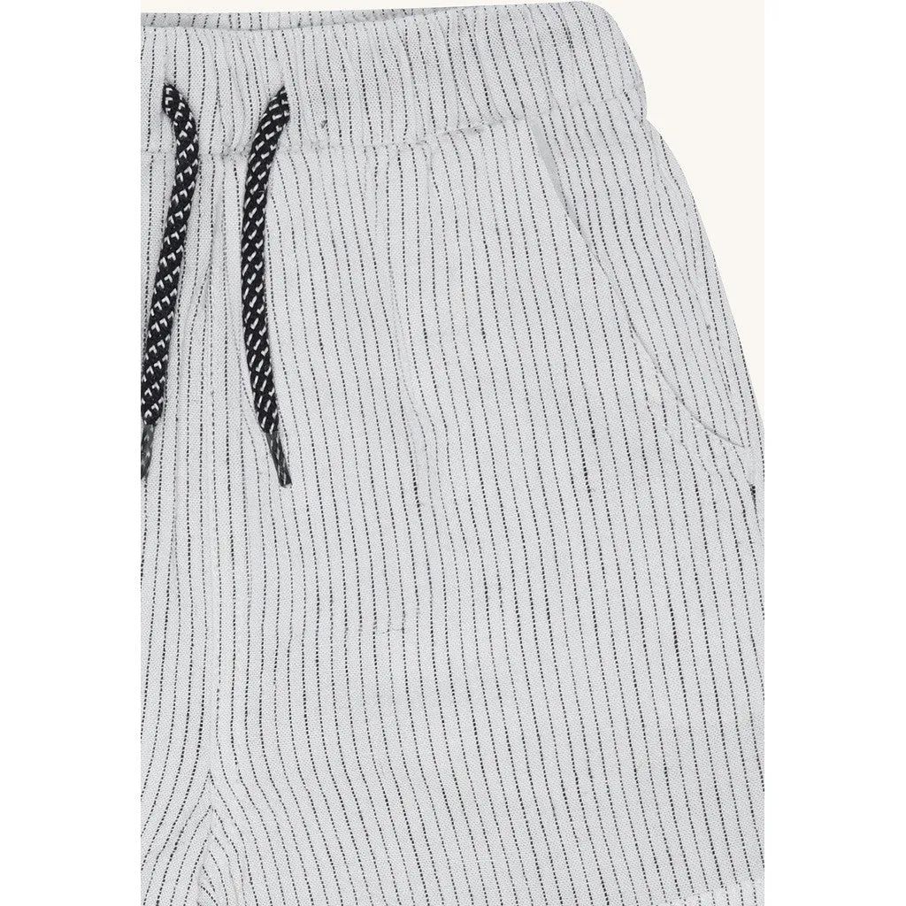 Hust & Claire HCHans Summer shorts Snow White hørblanding