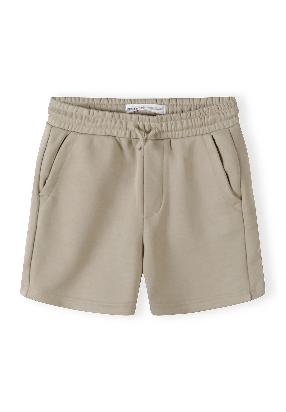 Minoti 44772 shorts dreng grå 3-pak strik
