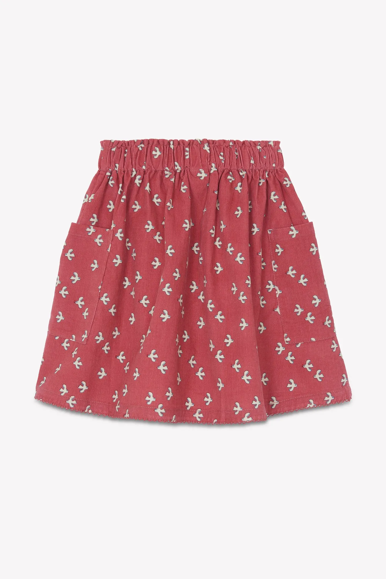 Bonton Ruche Little Birdy nederdel fløjl fugl