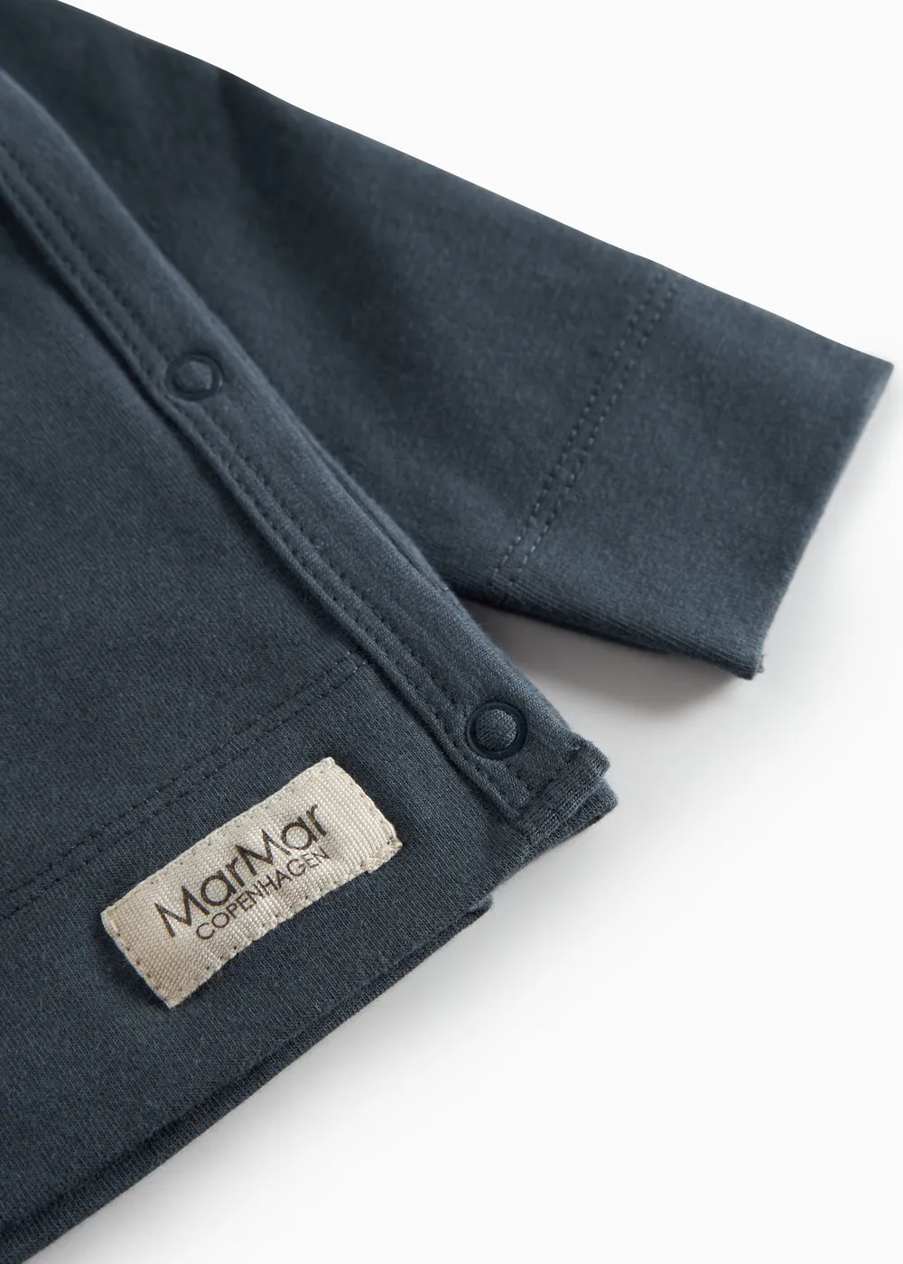 MarMar Tut Wrap LS bluse Blue modal