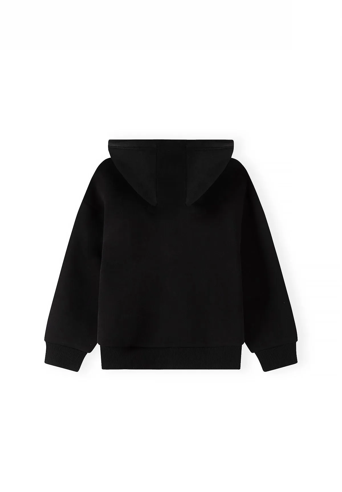Minoti 45788 sweatset sort med lynethætte til drenge