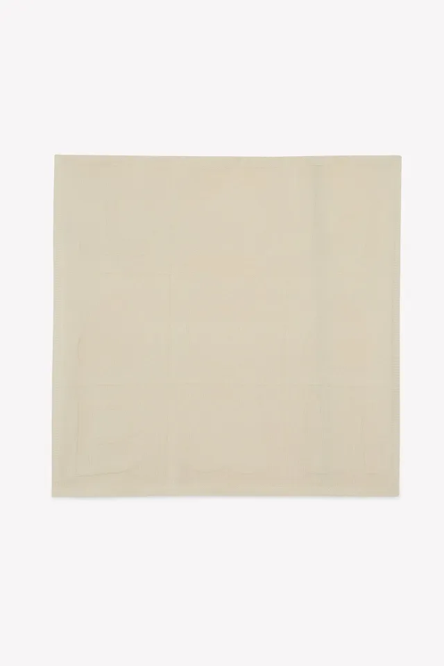 Bonton La Couverture babytæppe ecru merinould