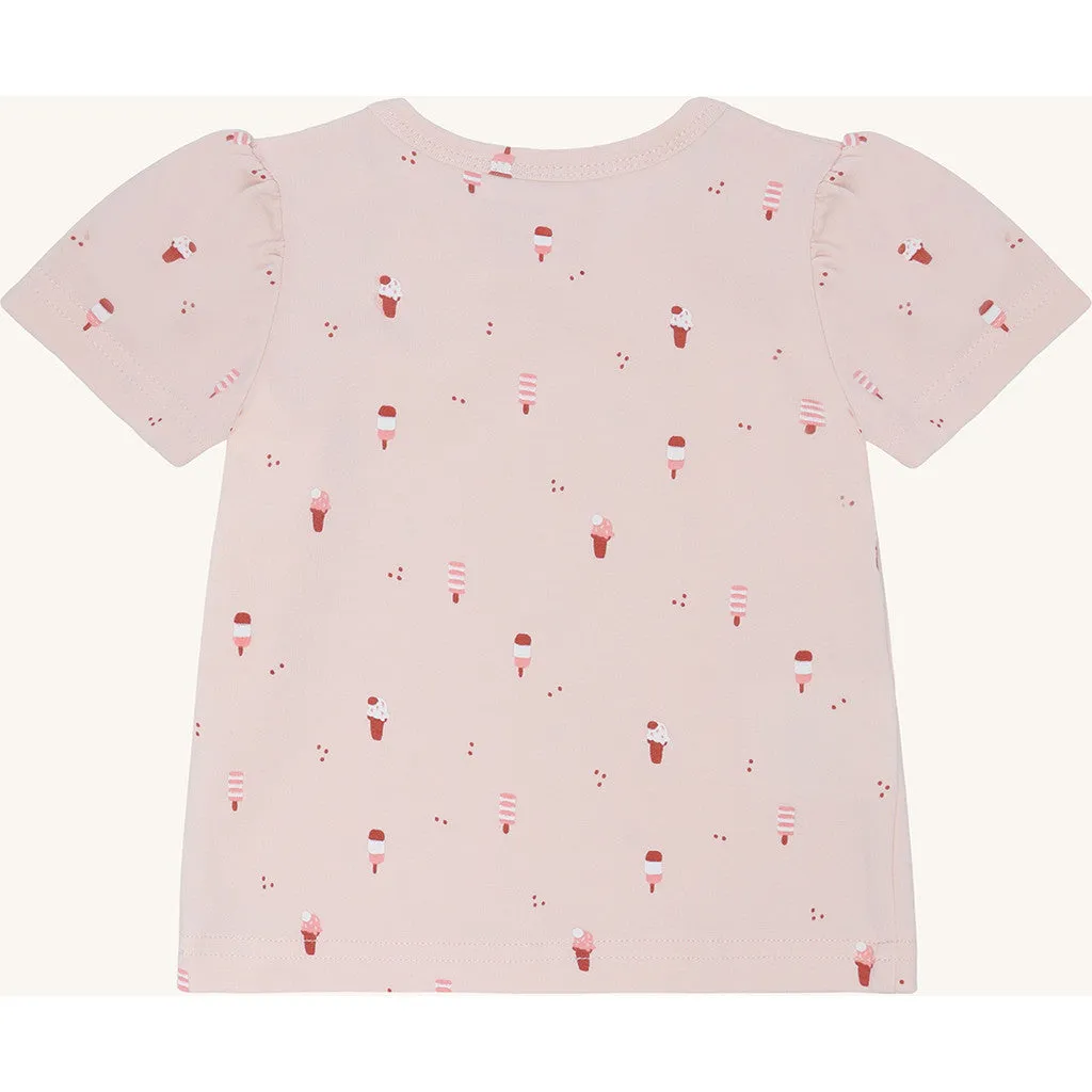Hust & Claire HC Alma Icecream t-shirt Quartz bomuld