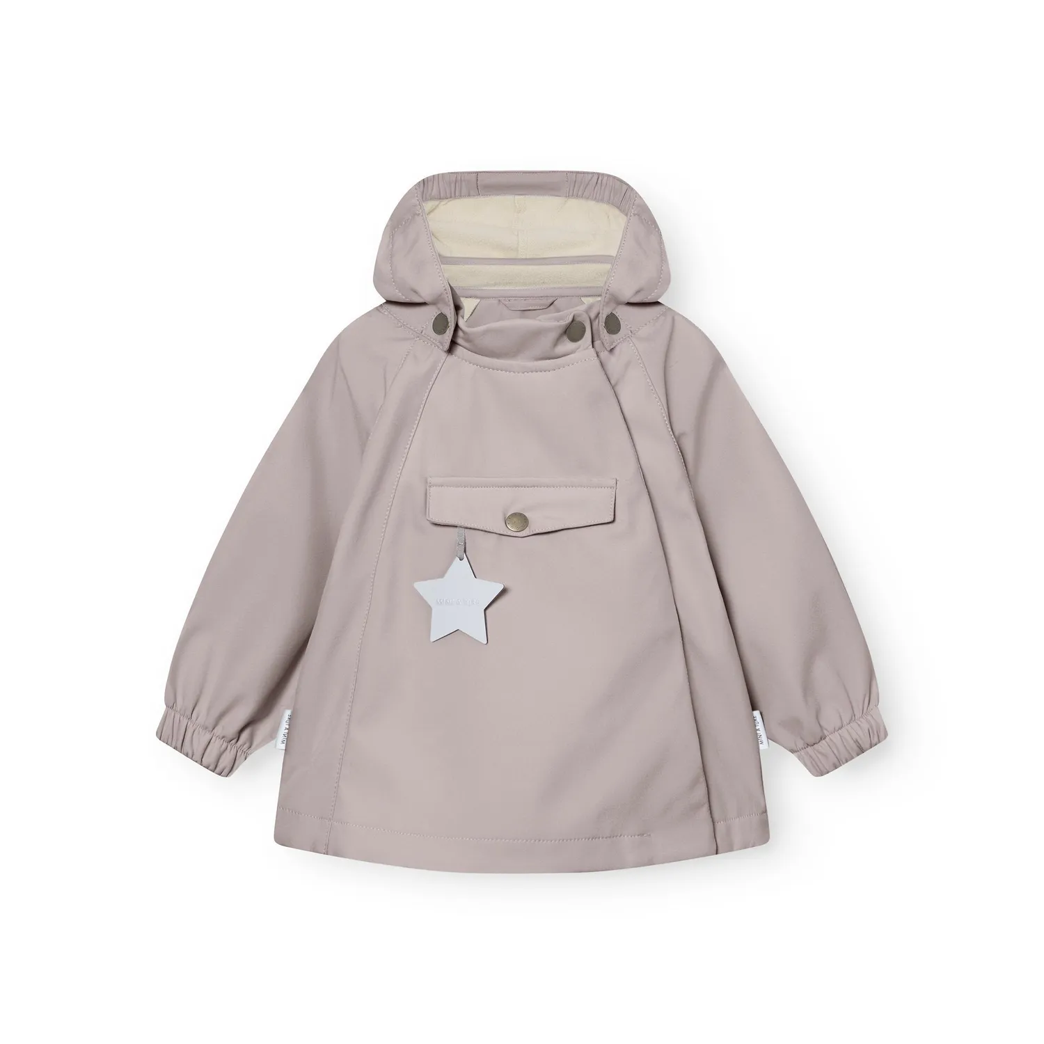 MINI A TURE Matwai softshell jakke Frosted mint vindtæt