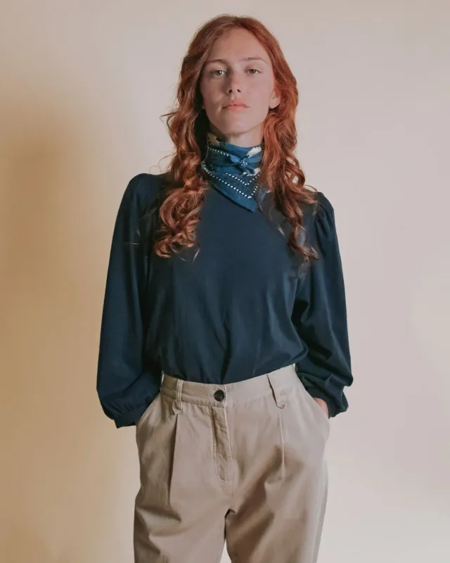 Emile et Ida dame t-shirt koksgrå økologisk