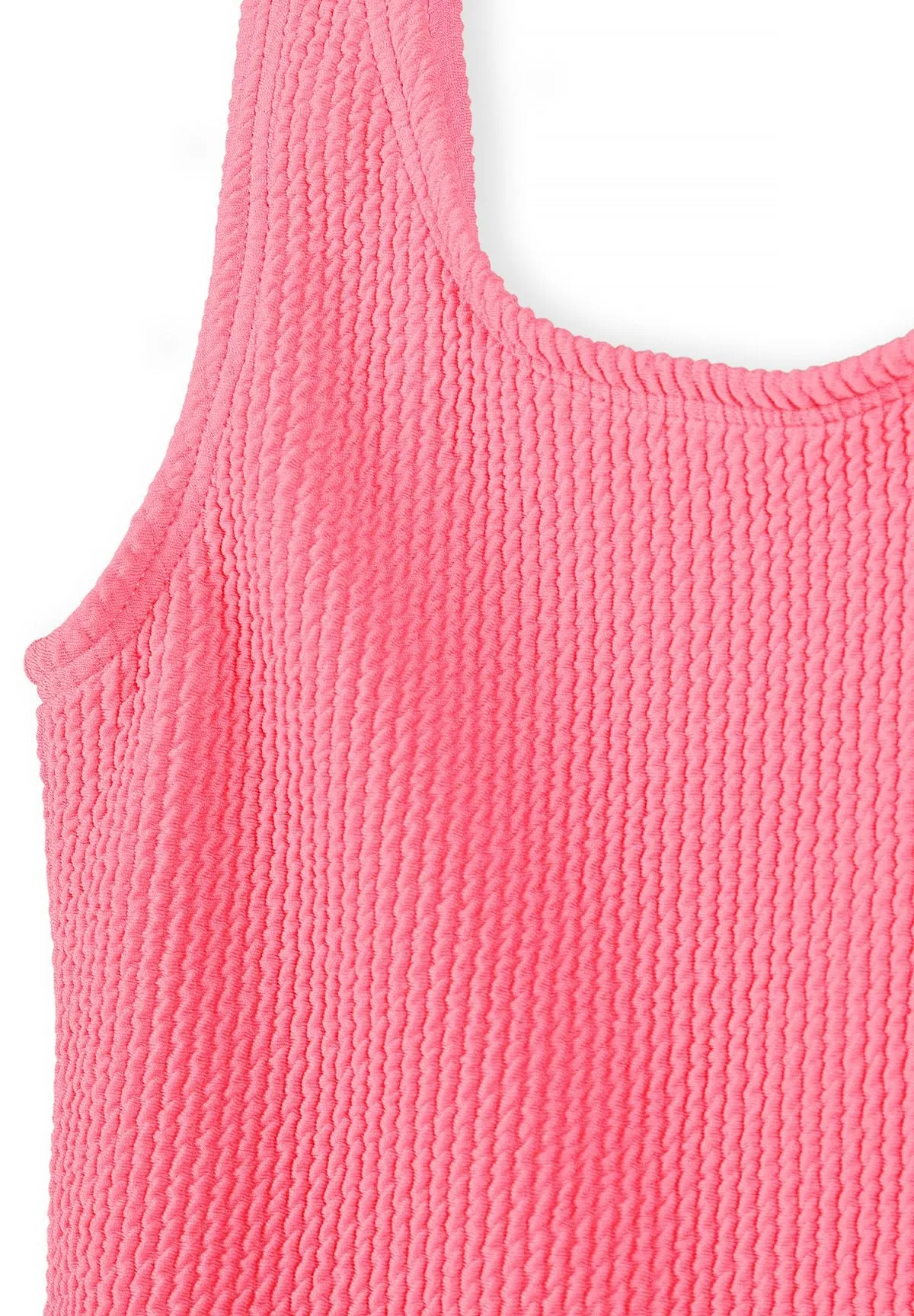 Minoti 42171 badedragt rosa koral 2-pak elastisk