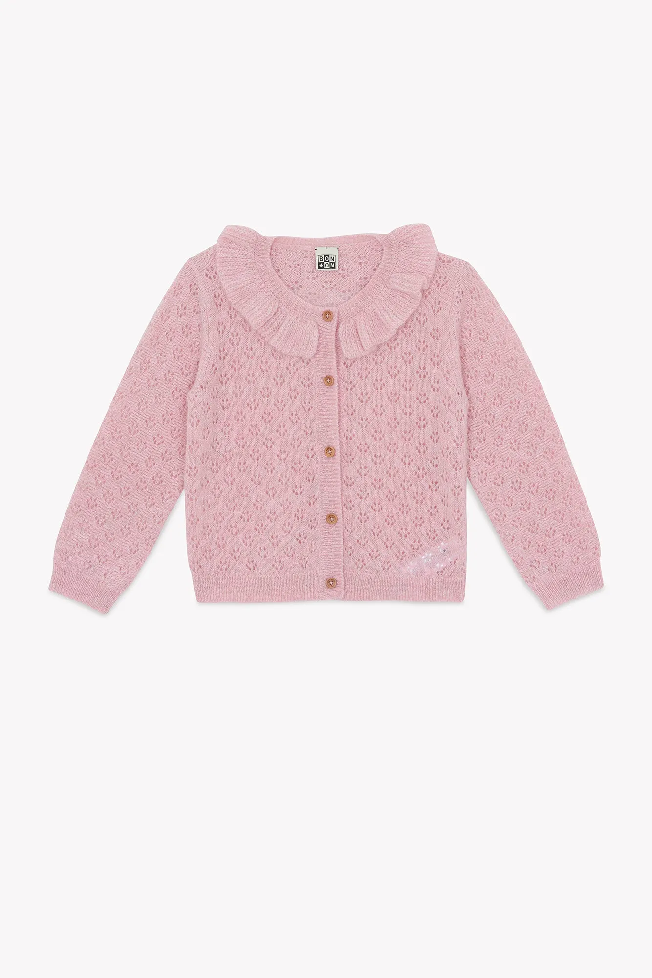 Bonton Corolle Rose Blossom cardigan strik str 6A