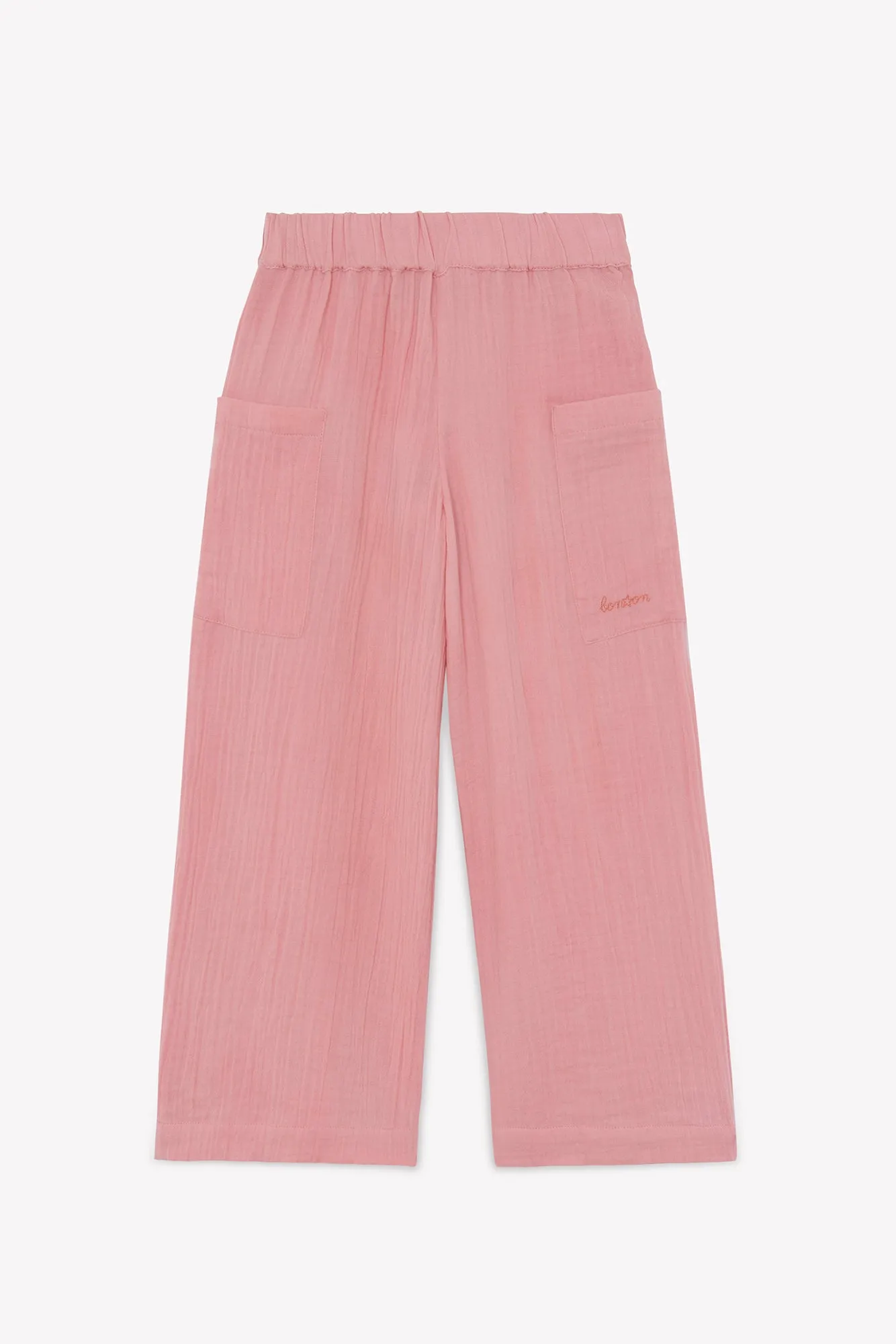 Bonton Lauren bukser rosa bomuld 3A-12A