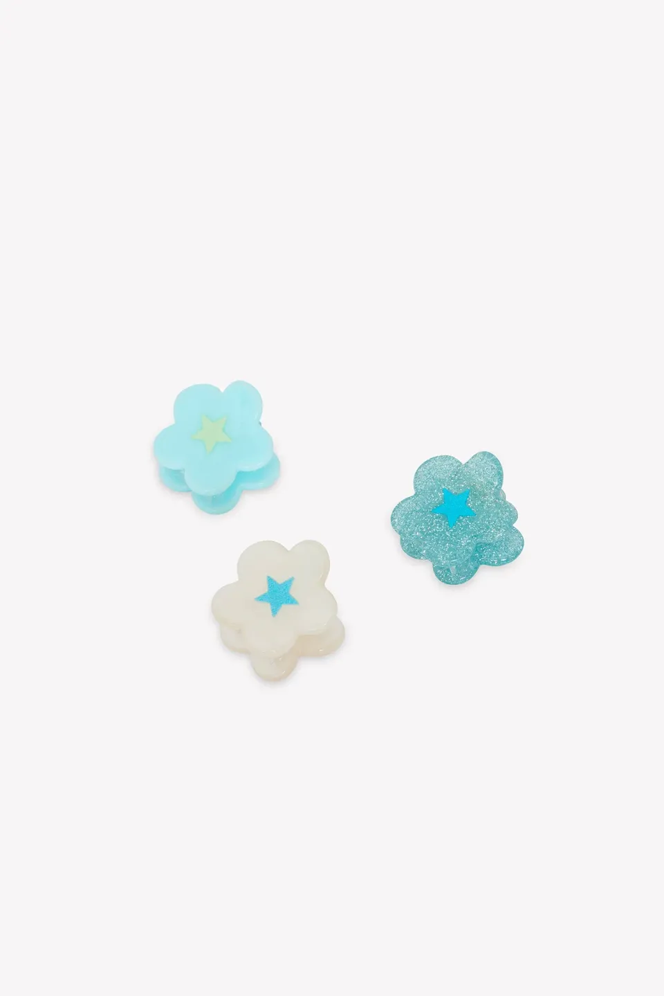 Bonton Bleu Fleurs hårspænder blomst blå