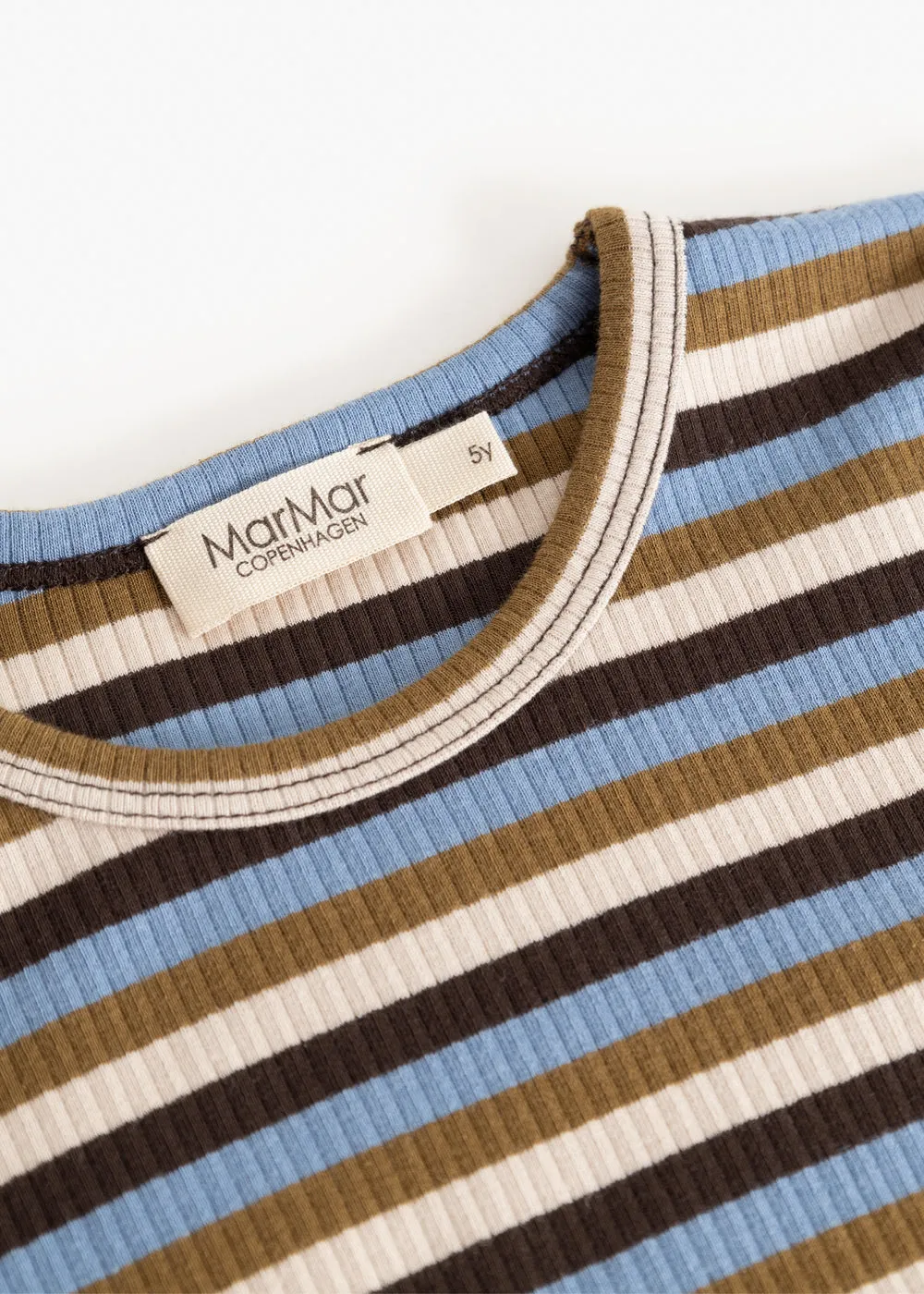 MarMar Plain Tee LS t-shirt Stripes modal strækbar