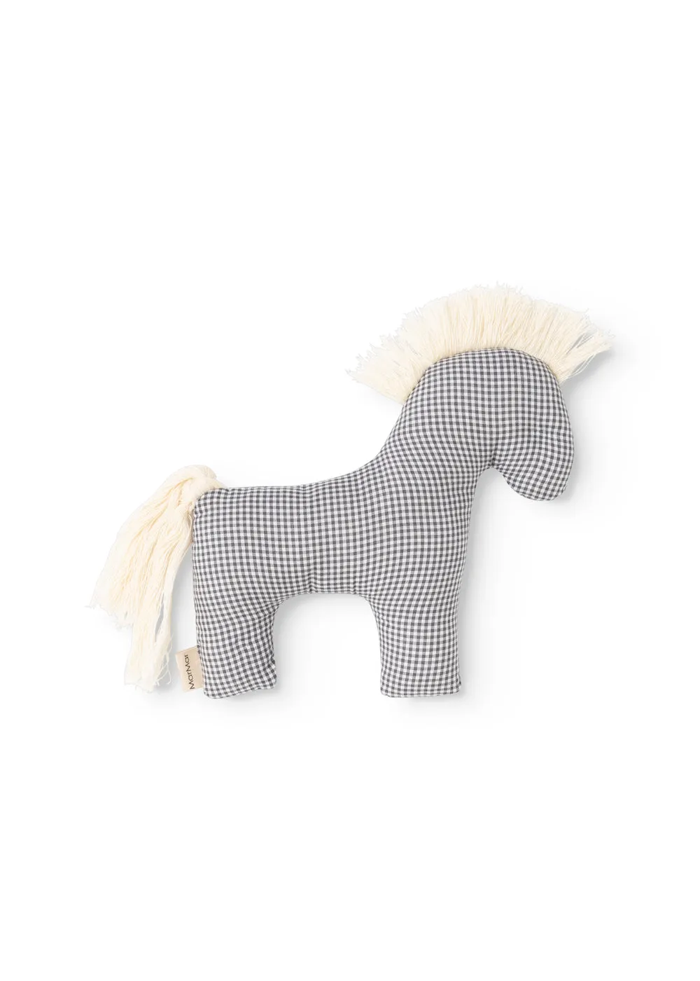 MarMar Copenhagen Little Horse stofhest Blue Check