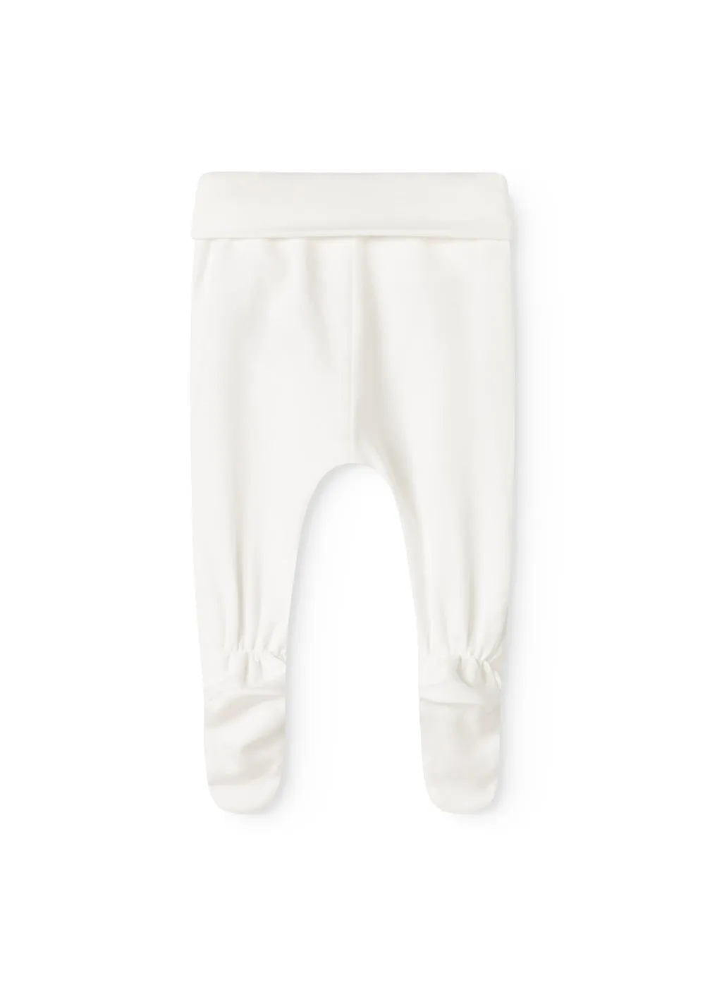 MarMar Pixa bukser med fødder Gentle White modal